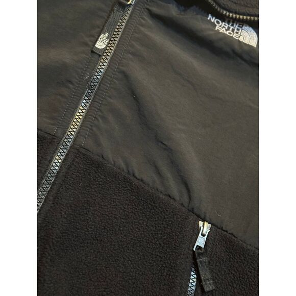 The North Face Denali Boys Black Full-Zip Polartec Fleece Jacket - Medium 10/12 - Picture 2 of 6
